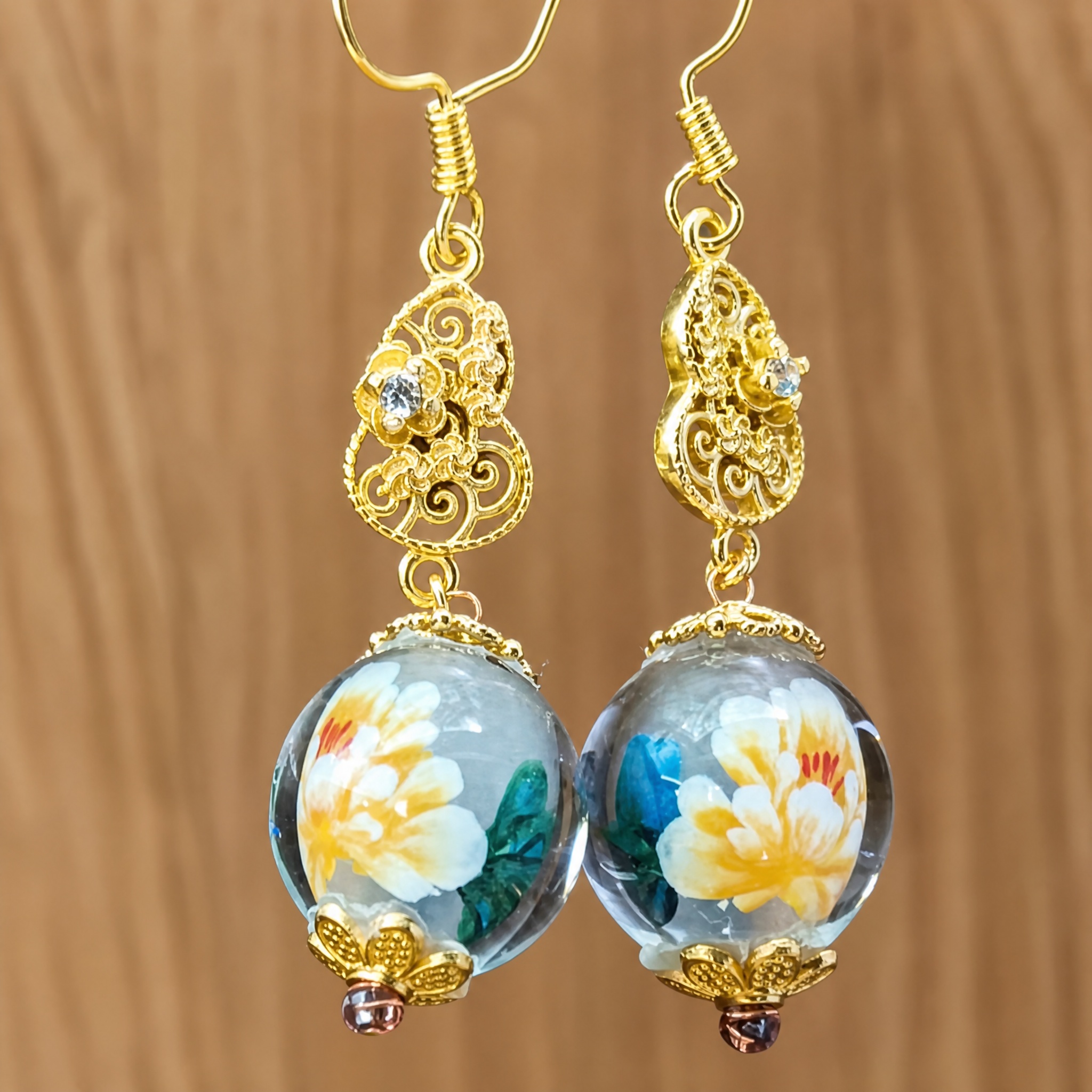 Intangible Cultural Heritage - Engraved Ear Rings - Image 4